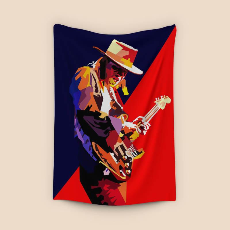 Stevie Ray Vaughan Rock Blues Pop WPAP 