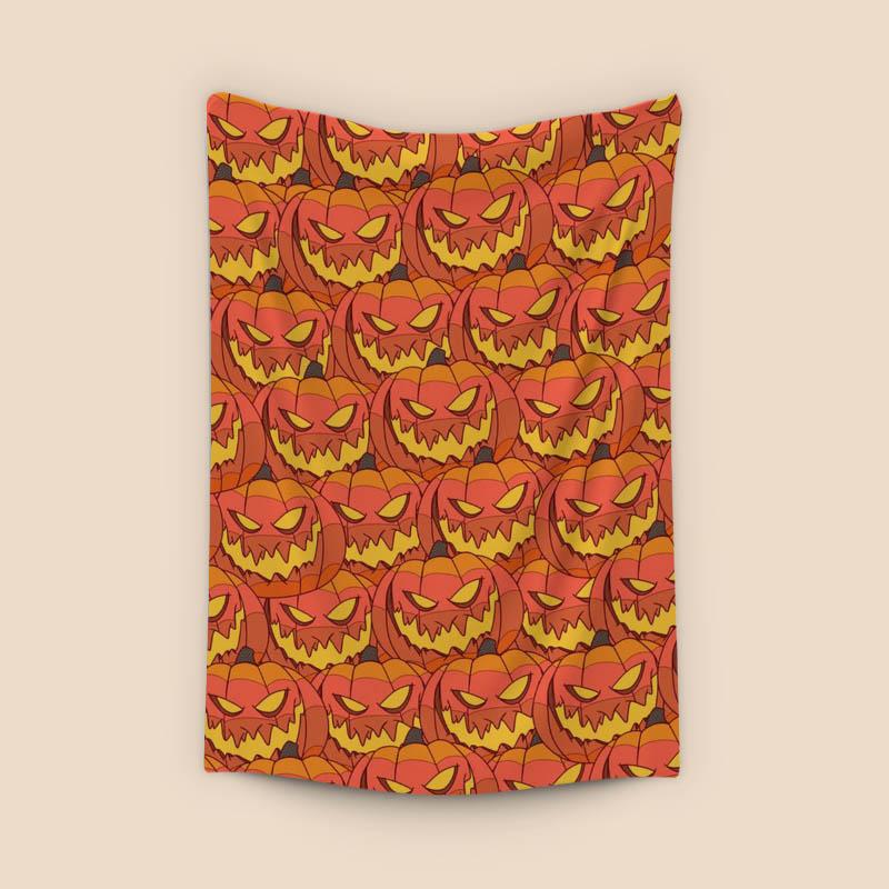 Halloween pumpkin carvings