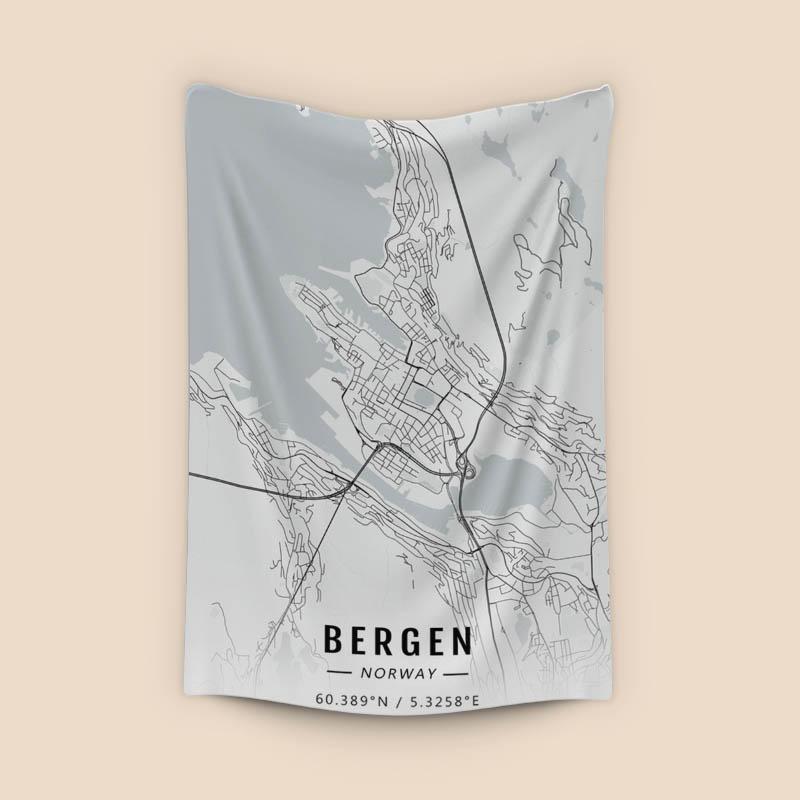 Bergen map