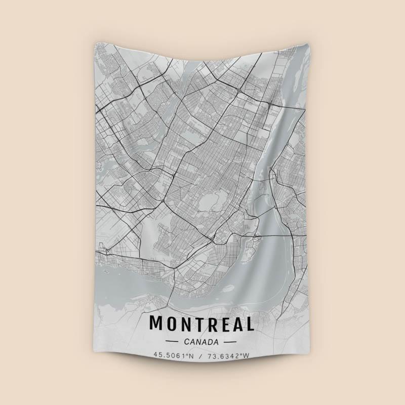 Montreal map