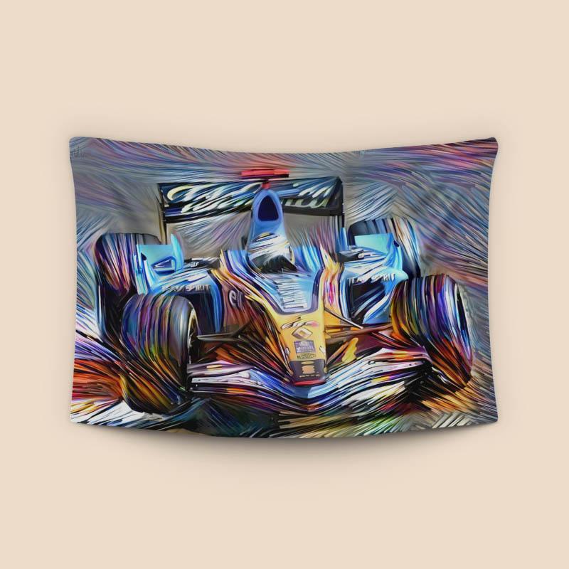 Digital Art Formula 1 Renault Fernando Alonso