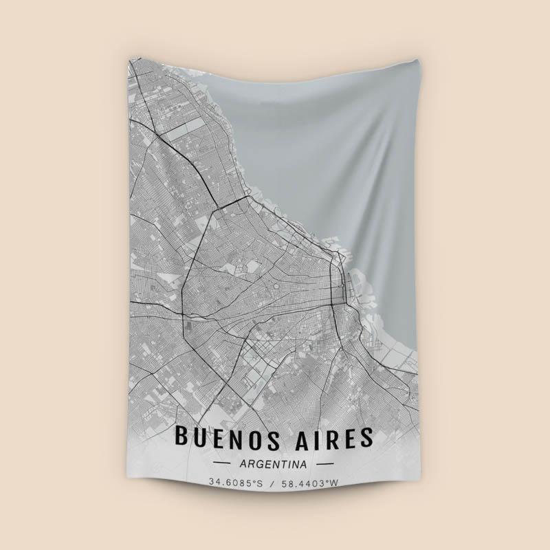 Buenos Aires map