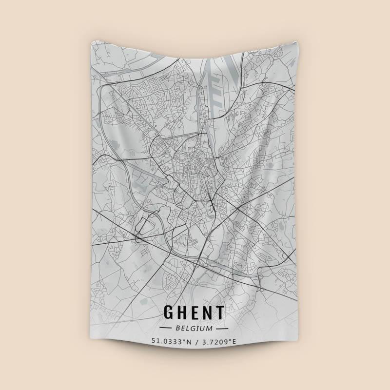 Ghent map