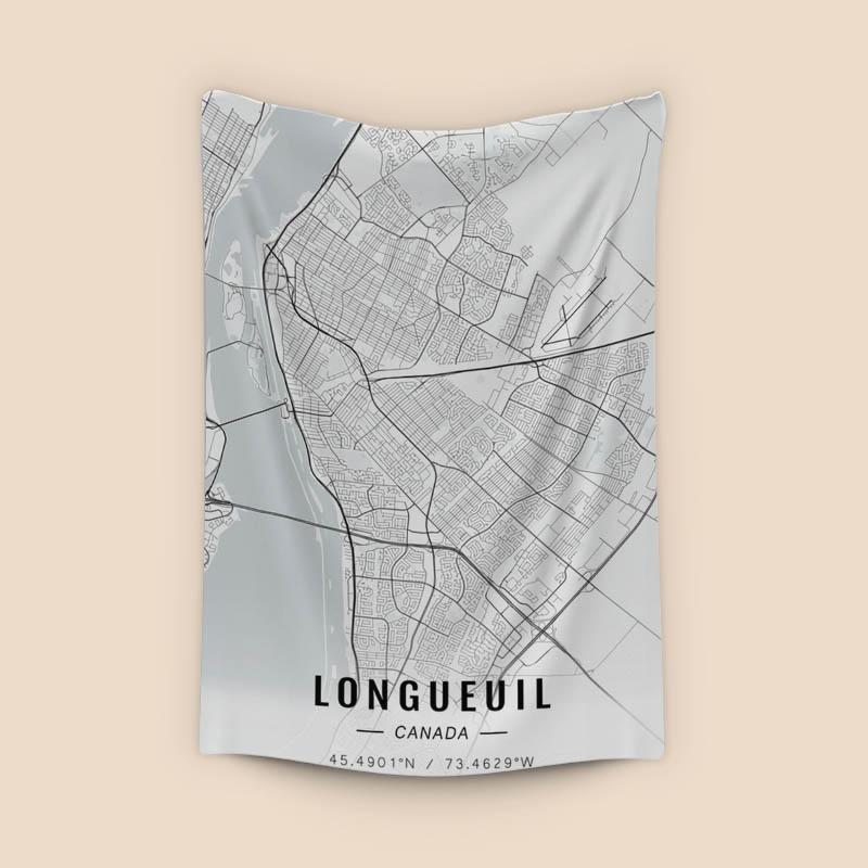 Longueuil map