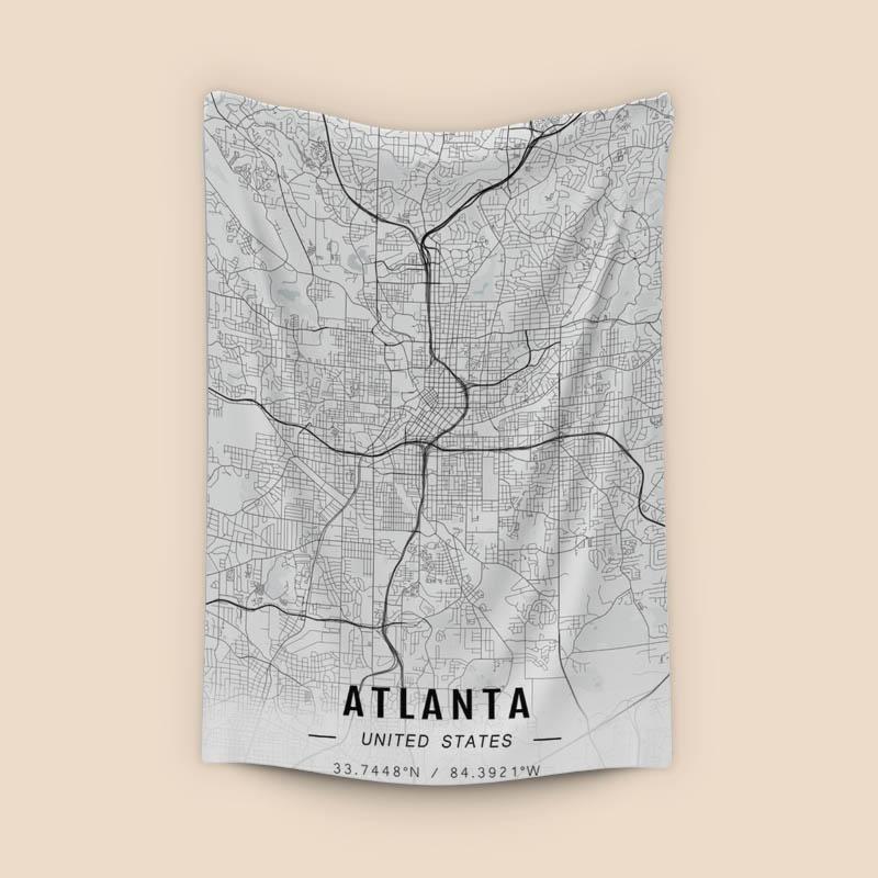 Atlanta map