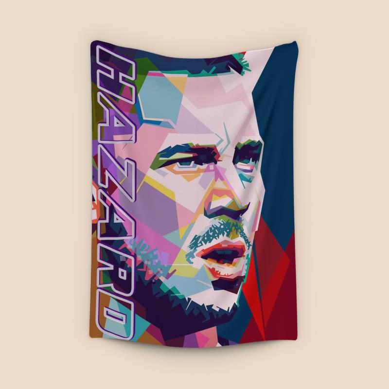 Eden Hazard n wpap pop art