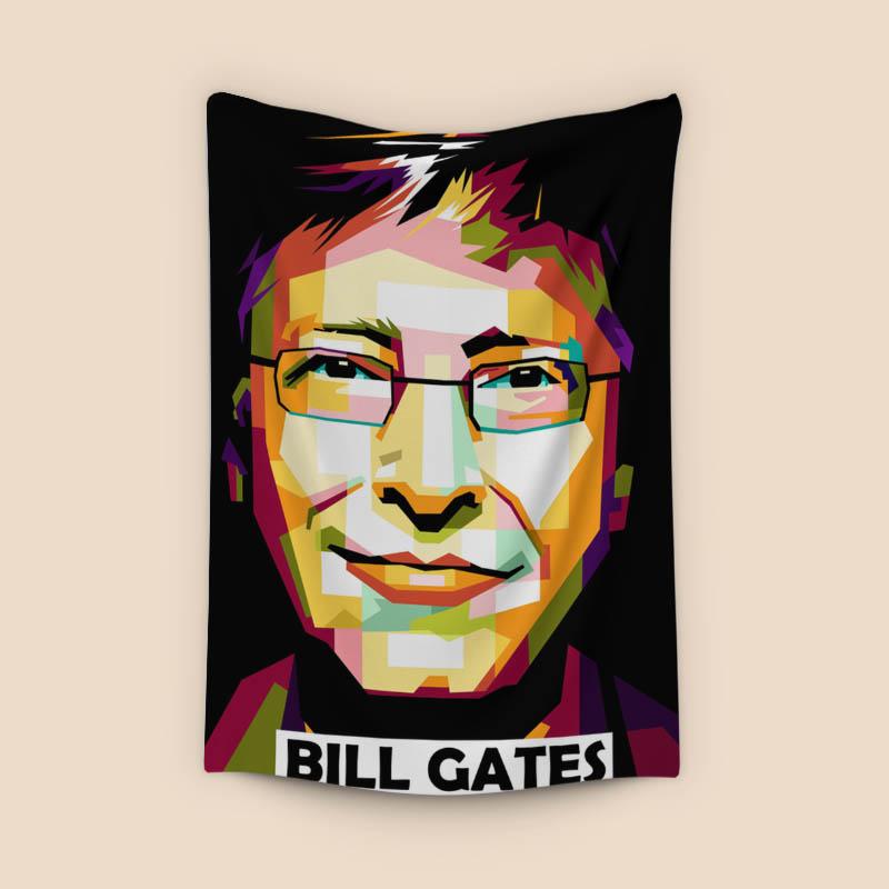 Amazing pop art Bill Gates