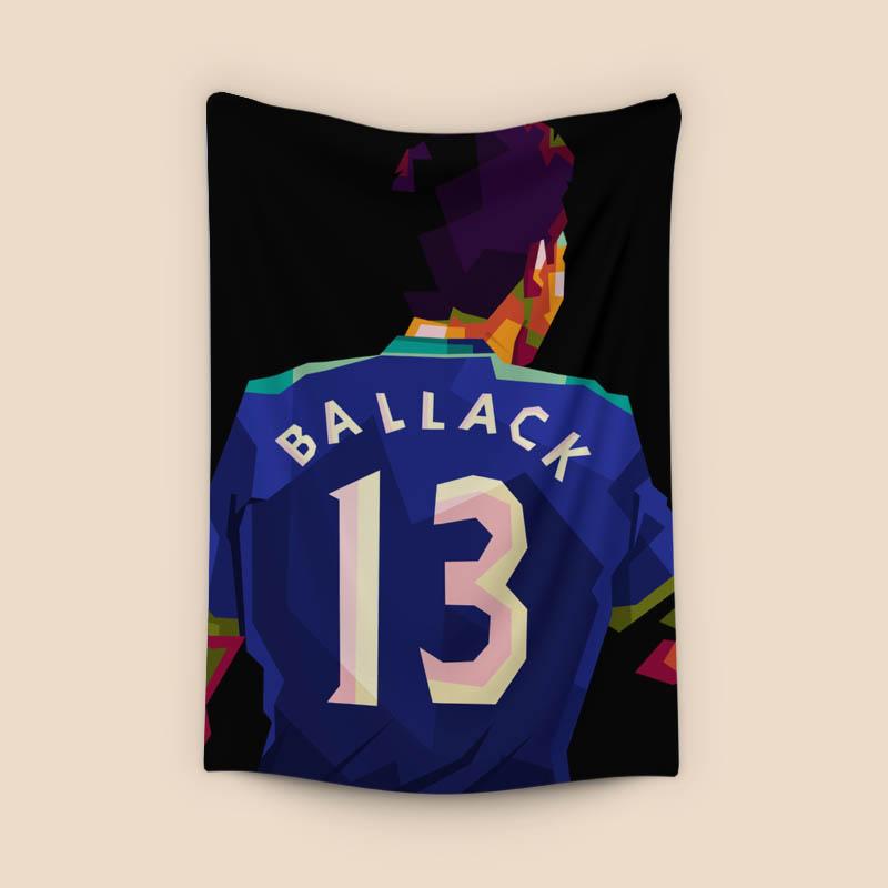 Michael Ballack in wpap pop art