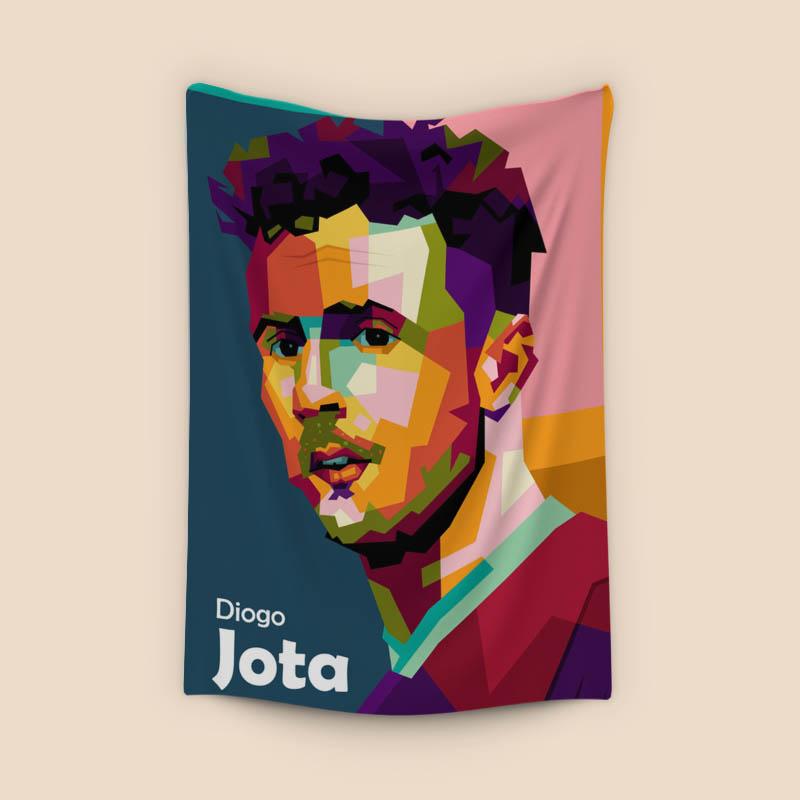 Diogo Jota trending pop art
