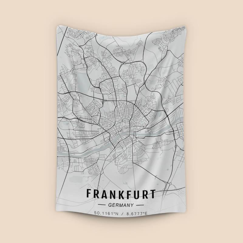 Frankfurt map