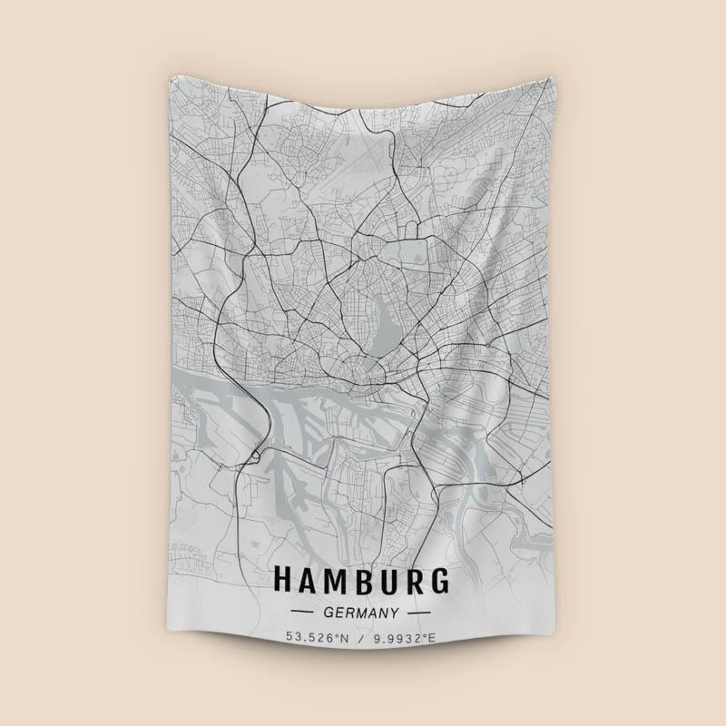Hamburg map
