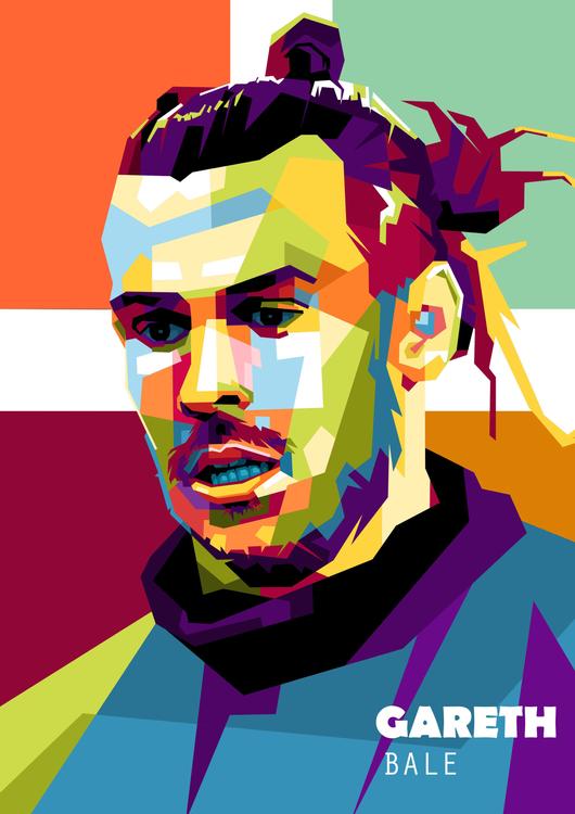 Best Pop art Gareth Bale