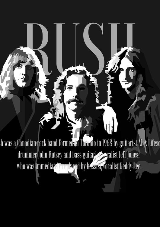 RUSH Progressive Rock Band