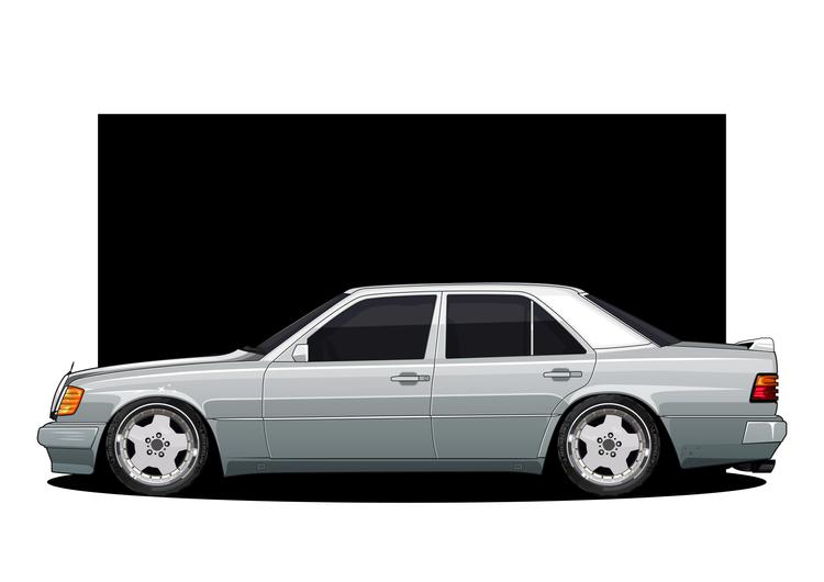 Mercedes E500 Canvas, Mercedes