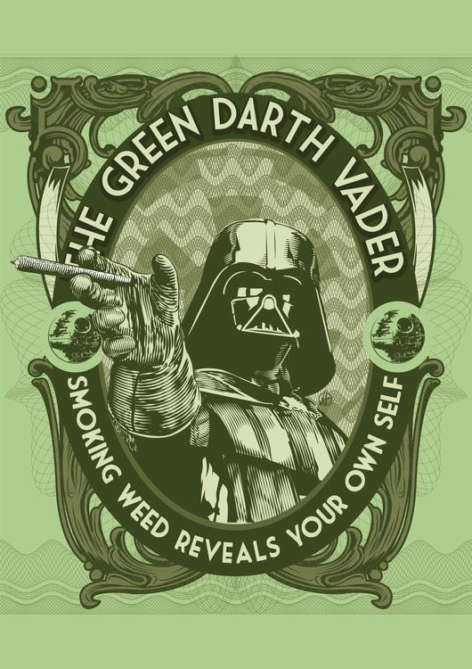 Darth green vader