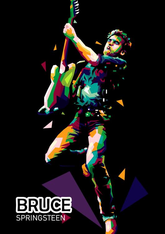 Bruce Springsteen in legend Rockstar
