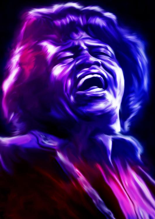 James Brown Style Painting