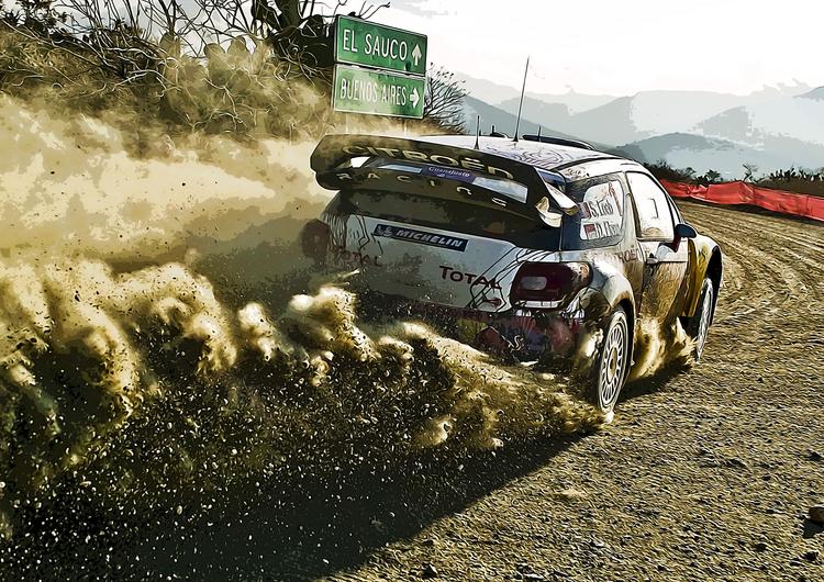 Citroën DS3 WRC Rally car