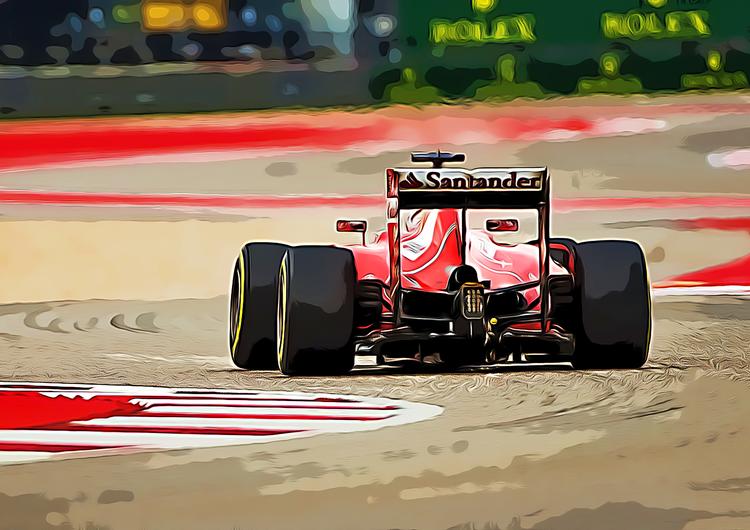 Ferrari F1 car