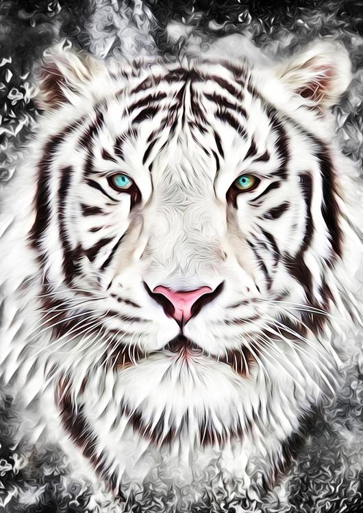 White Tiger Art