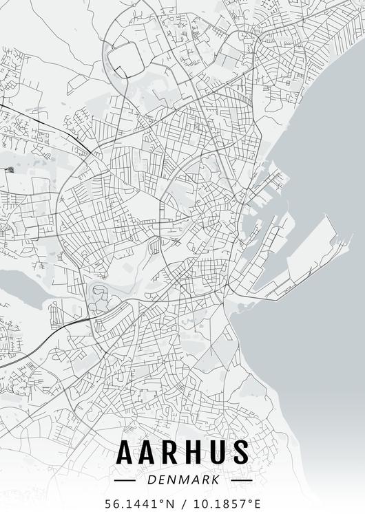 Aarhus map