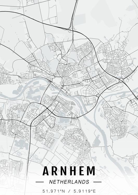 Arnhem map