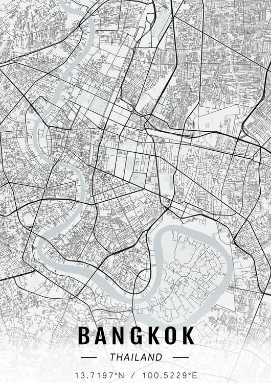 Bangkok map