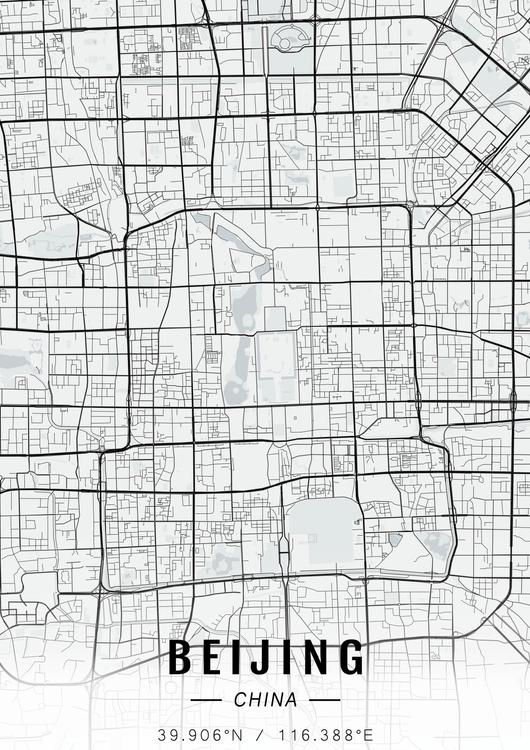 Beijing map