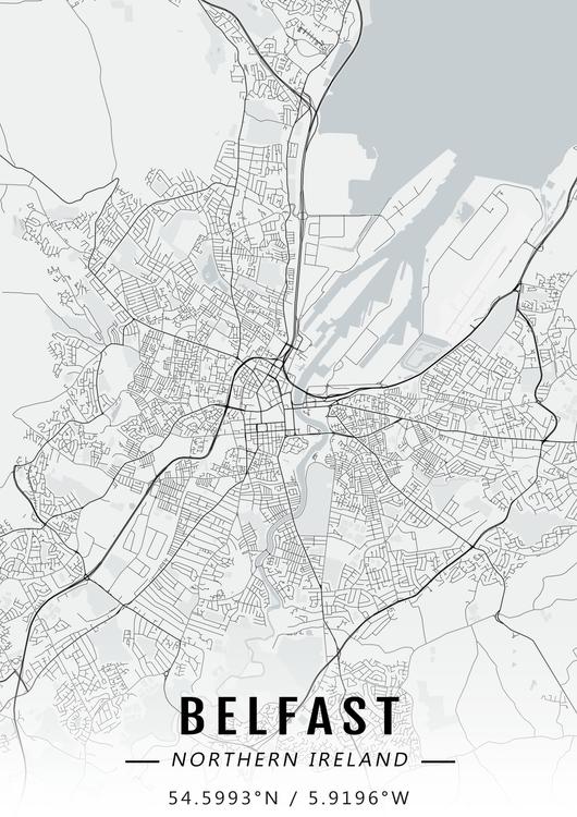 Belfast map