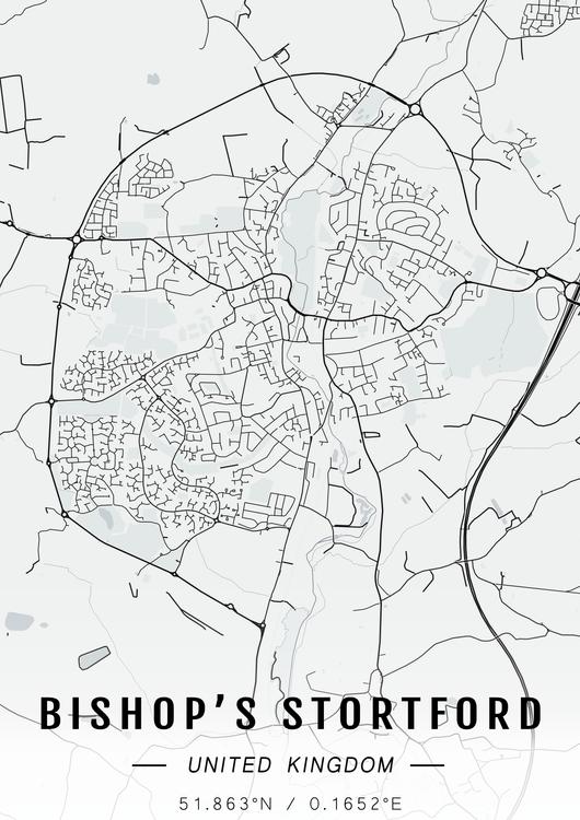 Bishop's Stortford map