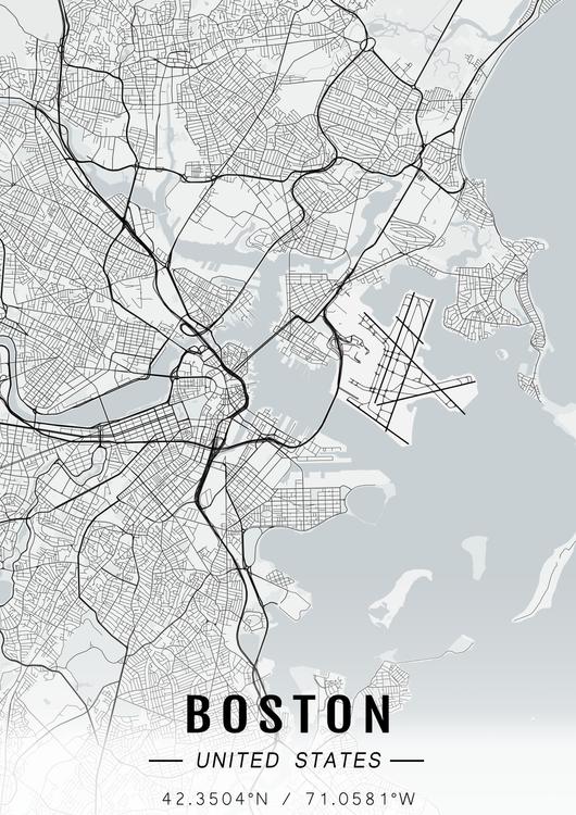 Boston map