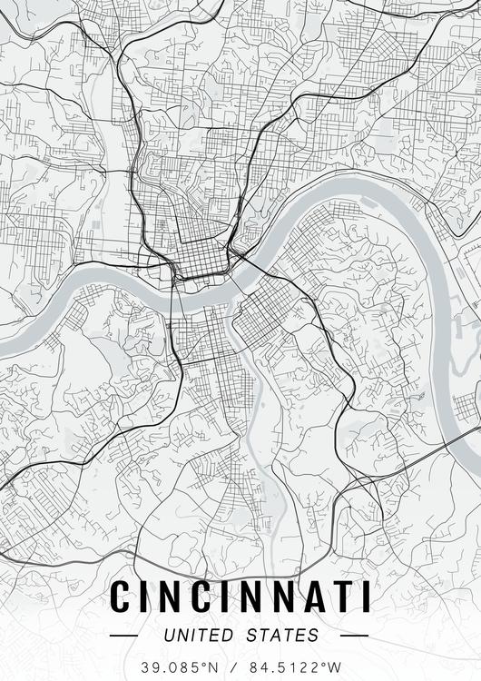 Cincinnati map