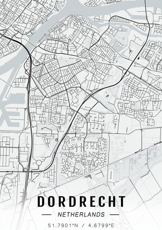 Dordrecht map