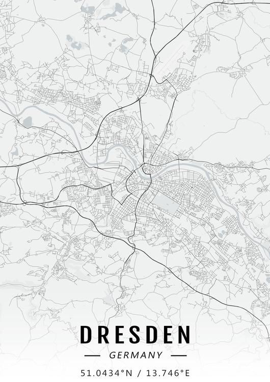 Dresden map