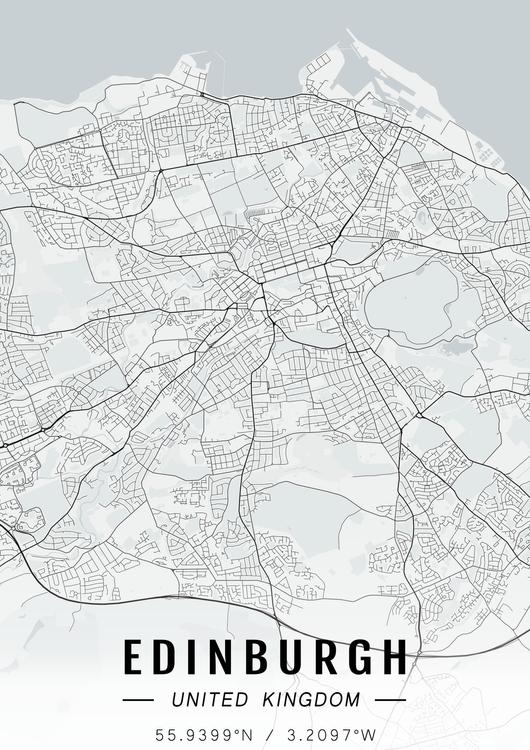 Edinburgh map