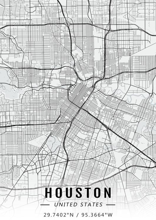 Houston map