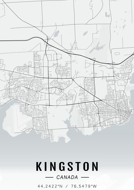 Kingston map