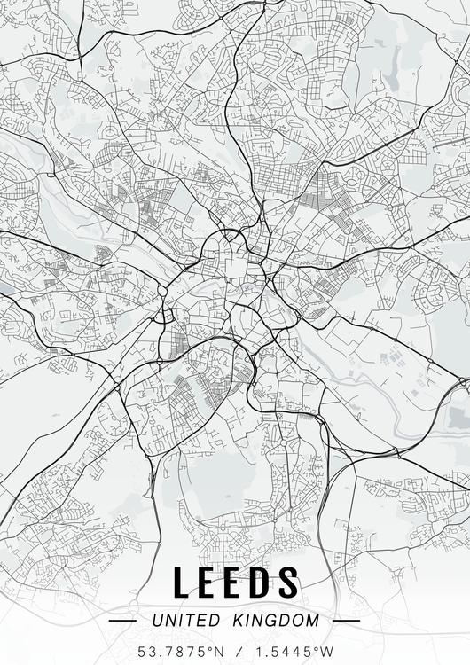 Leeds map