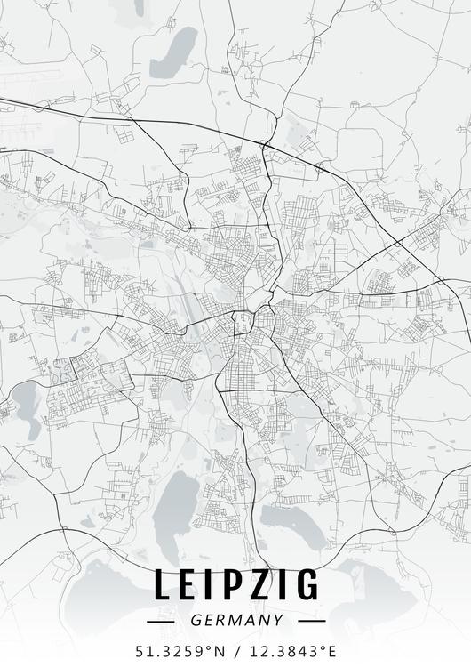 Leipzig map