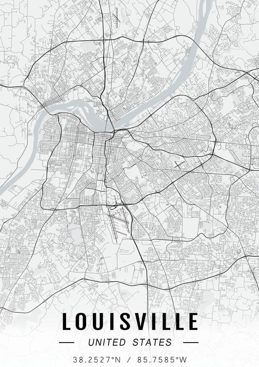Louisville map