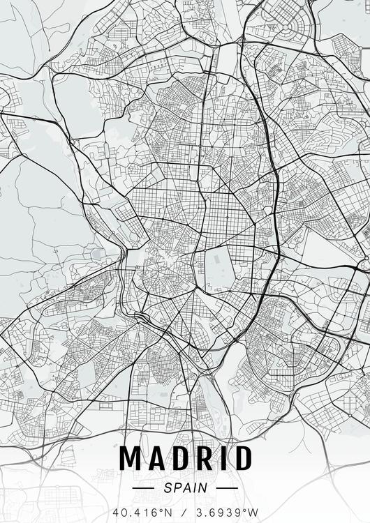 Madrid map
