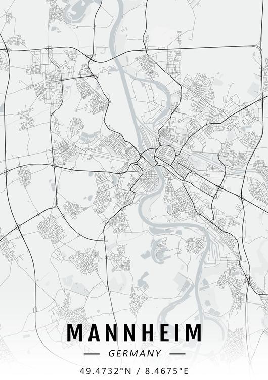 Mannheim map
