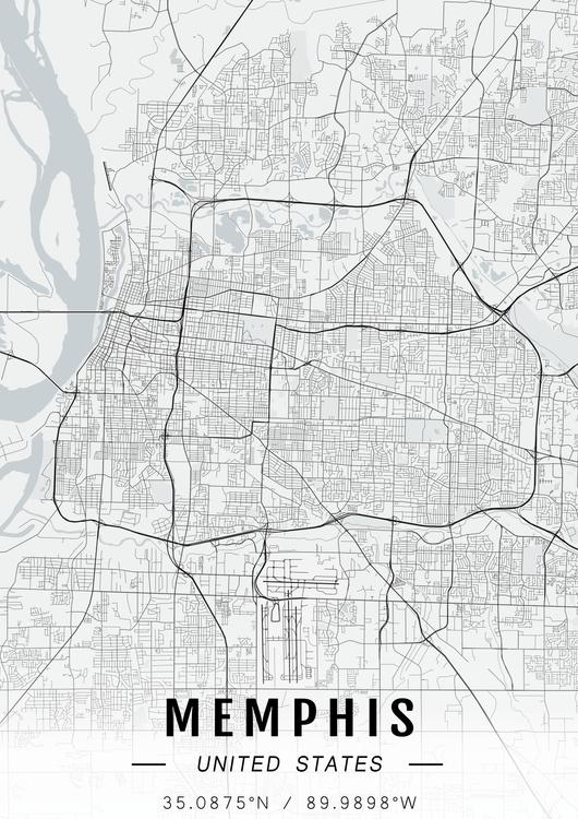 Memphis map