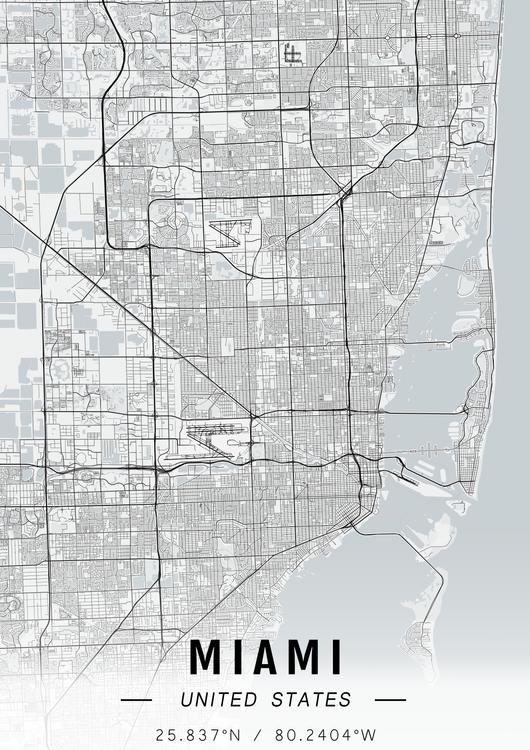 Miami map