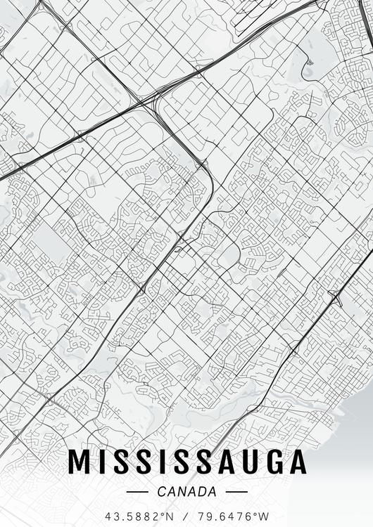 Mississauga map