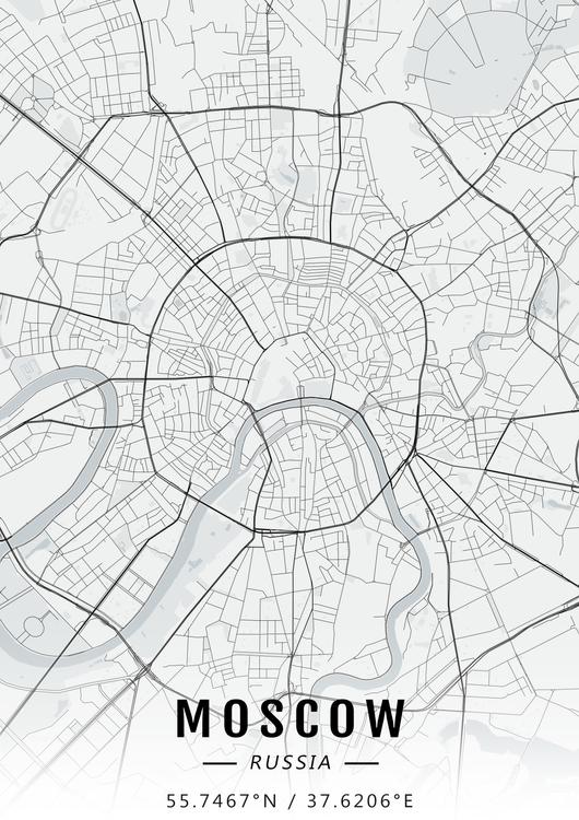 Moscow map