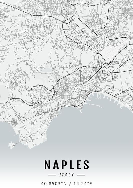 Naples map