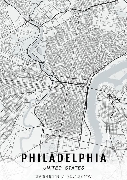 Philadelphia map