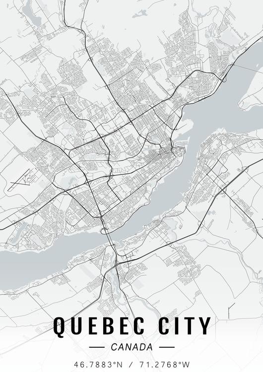 Quebec City map