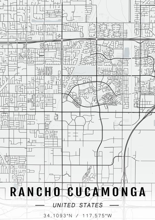 Rancho Cucamonga map